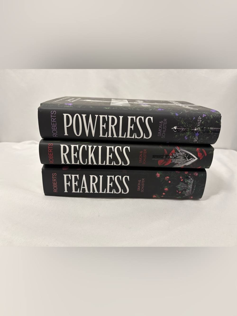 Trilogy Hardcover Book Set - Powerless, Reckless, Fearless by Lauren Roberts